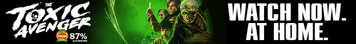 Toxic Avenger now available to watch at home image.
