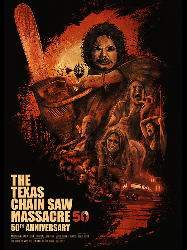 The texas chain saw massacre 50th anniversary movie image.